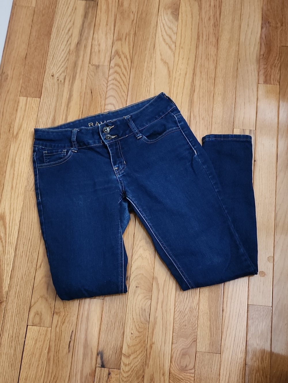 Rampage Dark Blue Stretch Jeggings